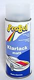 Klarlack Spray matt 400 ml Acryl