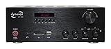 Dynavox Stereo Kompakt-Verstärker VT-80 schwarz, schraubbare...