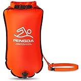 PENGDA Schwimmboje 25L Wasserdichter Trockensack Sicherheit Schwimmen Open Water und...