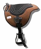 AMKA Soft Seat Bareback Pad Reitpad Reitkissen weich gepolstert mit Sattelgurt Pony,...