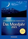 Das Mondjahr 2023: s/w-Taschenkalender - Das Original