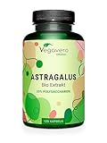 BIO Astragalus Kapseln hochdosiert | PREMIUM: 750 mg Bio Extrakt (15:1) - 11.250...