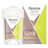 Rexona Deo Creme Stress Control Anti Transpirant mit 3x Schutz bei Stress, Hitze...