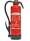 Jockel W6JX 34 - Auflade-Wasser-Feuerlöscher, 6L, EN3, 34A = 10LE