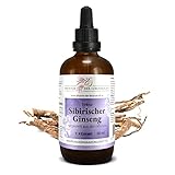 Sibirischer Ginseng Tinktur - 100 ml, Eleutherococcus senticosus Tropfen, 1:4 Extrakt, Top...