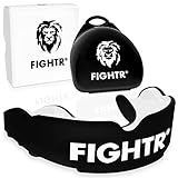 FIGHTR® Premium Mundschutz - ideale Atmung & leicht Anpassbar | Sport Zahnschutz für...