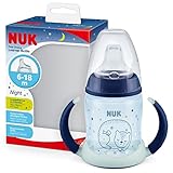 NUK First Choice+ Trinklernflasche Learner Cup Night | 6–18 Monate | 150 ml |...