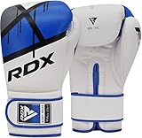 RDX Boxhandschuhe Muay Thai Kickboxen Sparring, Maya Hide Leder EGO Boxing...