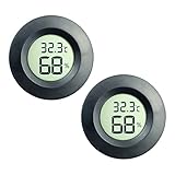 ZHITING 2Pack Thermometer Innen,Thermometer Digital Mini-Hygrometer-Thermometer Digitaler...