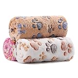 Demigeat Hundedecke Katzendecken Waschbar und Flauschig, 3 Pack Weiche Warme...