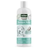 AniForte Fellharmonie Hundeshampoo mit Kokosöl & Aloe Vera 200ml – Pflegeshampoo für...