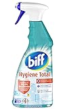 Biff Hygiene Total, Badreiniger, 750 ml, Sprühflasche, für alle Oberflächen im Bad,...