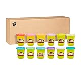 Play-Doh E4831F03 12er-Pack mit Spielknete in Frühlingsfarben, 112g-Dosen in...