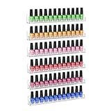 HIIMIEI Nagellack Regal 6 Pcs, Nagellack Organizer Wand, Acryl Nagellack...