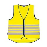 ABUS Warnweste Lumino Reflex Vest - Sicherheitsweste für bessere Sichtbarkeit...