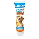 ARDAP Anti Floh Shampoo für Hunde 250ml - Nachhaltiger Flohschutz & hygienische...