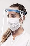REHAU Face Shield - Gesichtsschutz PET-G, Spuckschutz, Augenschutz, Schutzschild...