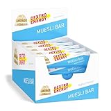 DEXTRO ENERGY MÜSLIRIEGEL JOGHURT - 25x35g (25er Pack) - Leckerer Getreideriegel als...