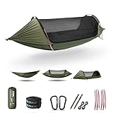 ETROL Hängematte Outdoor,2 Personen Hängematte Mit Moskitonetz Ultraleicht -...