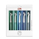 Prym 218441 Wollhäkelnadel Set 7,0 mm - 12,0 mm, prym.ergonomics, Kunststoff,...