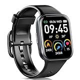 Jugeman Smartwatch Damen Herren, Fitnessuhr 1,69/'' HD Farbdisplay, 25 Sportmodi Fitness...