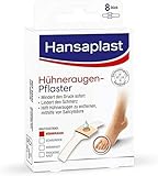 Hansaplast Hühneraugen Pflaster (1 x 8 Stück), Pflaster mit Salicylsäure zur Entfernung...