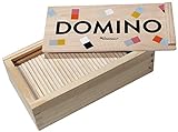 Kindsgut Domino aus Holz, Lege-Spiel für Klein-Kinder und Kinder, schöne...