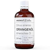 Orangenöl - reines ätherisches Öl von wesentlich. - 100% naturrein aus der Glasflasche...