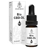 Elbgras® Bio CBD-Öl 15% - Deutsches Bio-Produkt - Vollspektrum Hanf-Tropfen