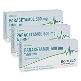 PARACETAMOL 500 mg Tabletten Bodfeld Apotheke (60 Stück (3er Pack))