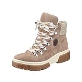 Rieker Damen X8647 Mode-Stiefel, beige, 40 EU