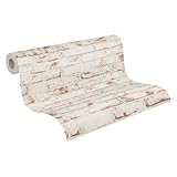 A.S. Création Casual Living Vliestapete mit Steinmotiv Backstein 0,53 x 10,05 m...