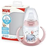 NUK First Choice+ Trinklernflasche | 6–18 Monate | 150 ml | Temperature Control Anzeige...