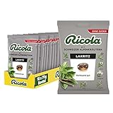 Ricola Lakritz, 18 Beutel original Schweizer Kräuter-Bonbons mit 13 Schweizer...