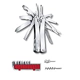 Victorinox, Multifunktionswerkzeug, Swiss Tool Spirit X Plus, silber (35...