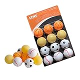 GEWO Sports-Mix Tischtennisbälle - Plastik Tischtennis Bälle 40+ im Sport...