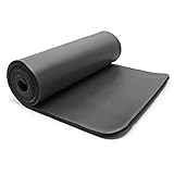 Campingmatte schwarz 185x80x1,5cm Isomatte Zeltmatte Schlafmatte Festival rutschfest...