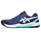 Asics Herren Gel-Dedicate 8 Clay Sneaker, Blue Expanse White, 44 EU