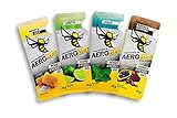 AEROBEE Energy Gel - Classic Probierpaket 4x26 g - 100% Natürliches Energy Gel...