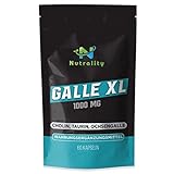 Nutrality Galle XL - 60 Kapseln - Gallenergänzungsmittel zur Leberentgiftung -...