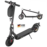 E Scooter mit Straßenzulassung, ABE Elektroroller Belastung bis 120kg, 30 km...