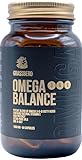 GRASSBERG - Omega 3-6-9 Balance | Premium-Fettsäuren mit Fischöl, Leinsamenöl und...