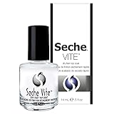 Seche Fast Top Coat Clear - transparenter Klarlack, Nagellack schnelltrocknend -...