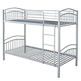 BB Sport Etagenbett Stockbett Hochbett 190 x 90 cm Metall - teilbar in Zwei...