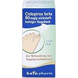 CICLOPIROX beta 80 mg/g wirkstoffhalt.Nagellack 3.3 ml