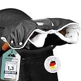 WOLKENGLÜCK® Kinderwagen Handwärmer [für alle gängigen Kinderwagen &...