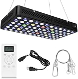 Relassy Aquarium LED Beleuchtung 150W,Dimmbare aquarium lampe mit...