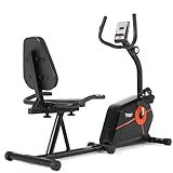 Novonova Ergometer Heimtrainer mit Magnetbremssystem, 8 einstellbare Widerstandsstufen,...