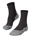 FALKE Damen Laufsocken RU4 Endurance, Baumwolle, 1 Paar, Schwarz (Black-Mix 3010), 39-40