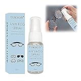 Antibeschlagspray Brille,Anti Fog für Brillen Beschlagspray,Brillenreiniger...